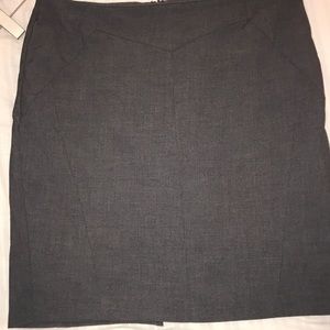 Gray Worthington Suit Skirt